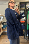 Swing Coat - Shower Proof Blue Check