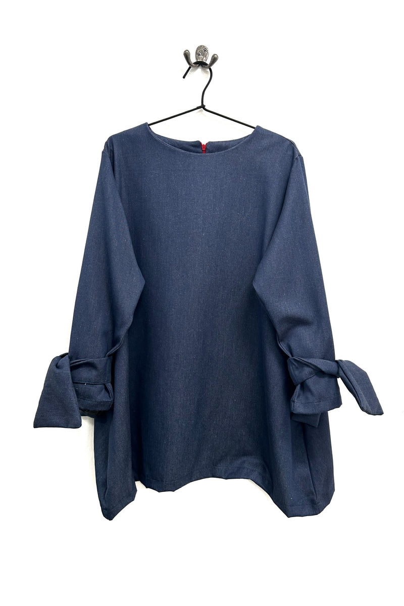 Totes Tunic - Blue Denim With Bows Tunic