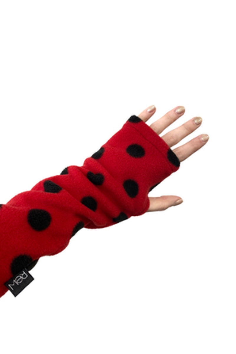 unusual fingerless gloves