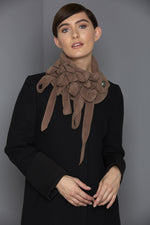 stylish brown winter scarf rew clothing